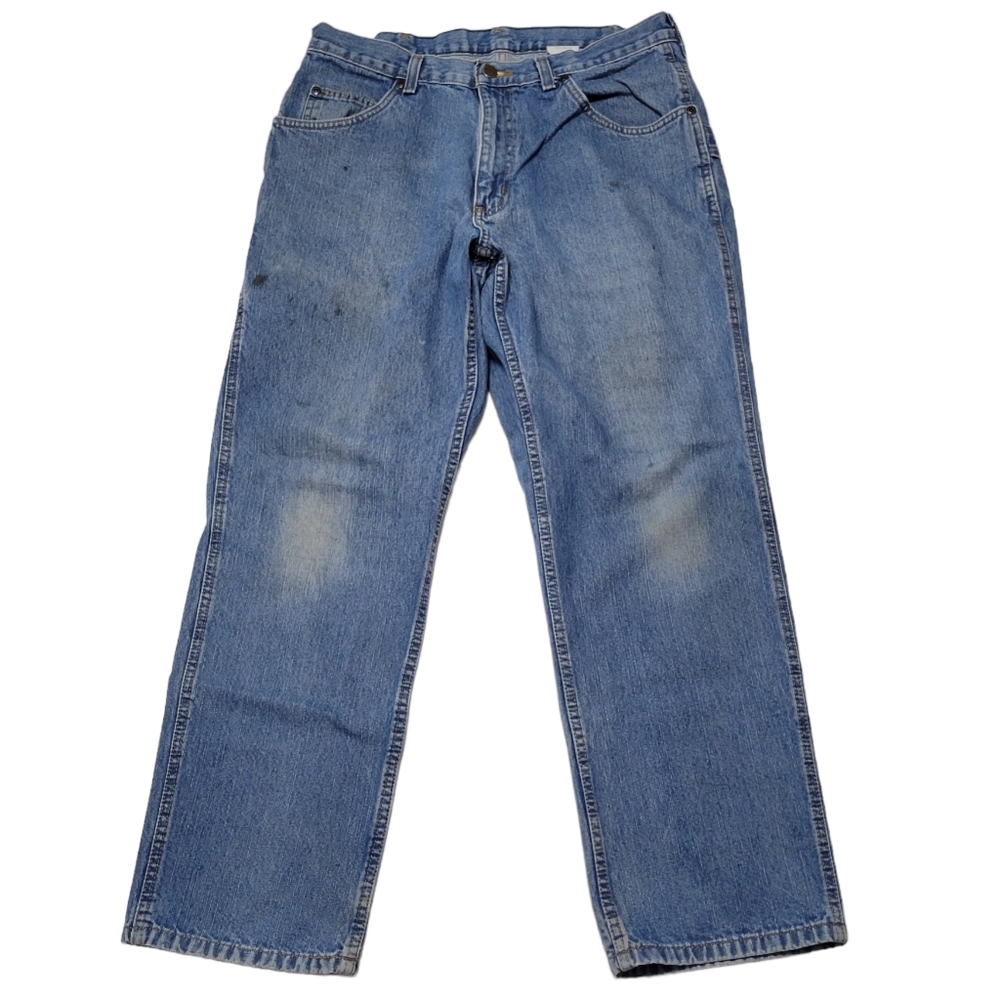 KEY IMPERIAL Jeans 34x30 Men's Blue Denim Work Pants Jeans
